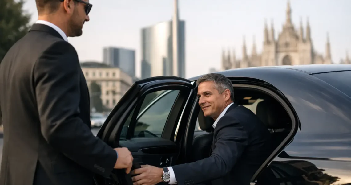 Servizio autista per dirigenti a Milano e oltre