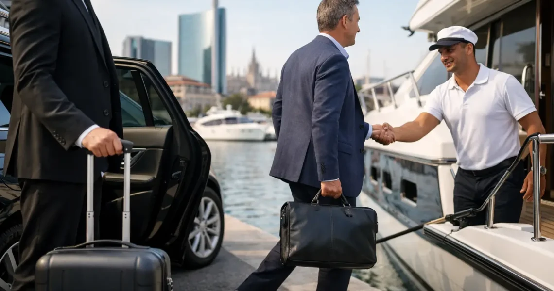 Transfer porto da Milano: comodo, puntuale, su misura