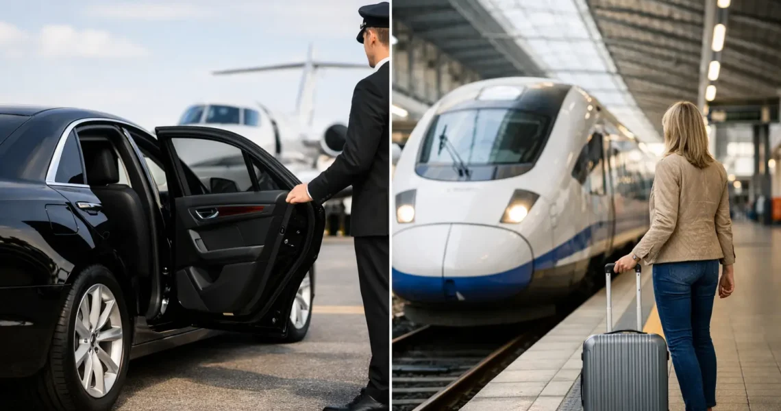 Transfer privato versus treno: quale conviene?